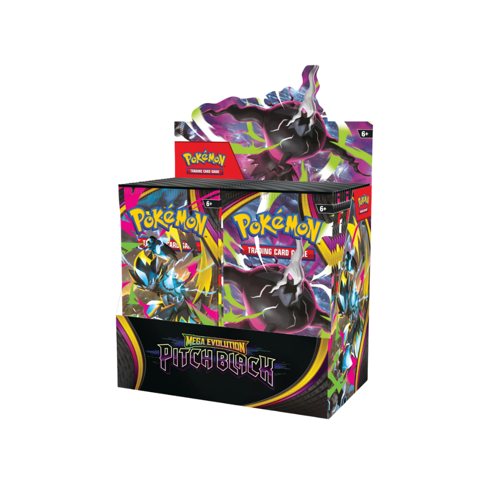 Mega Evolution — Pitch Black Booster Box (Pre-Order)