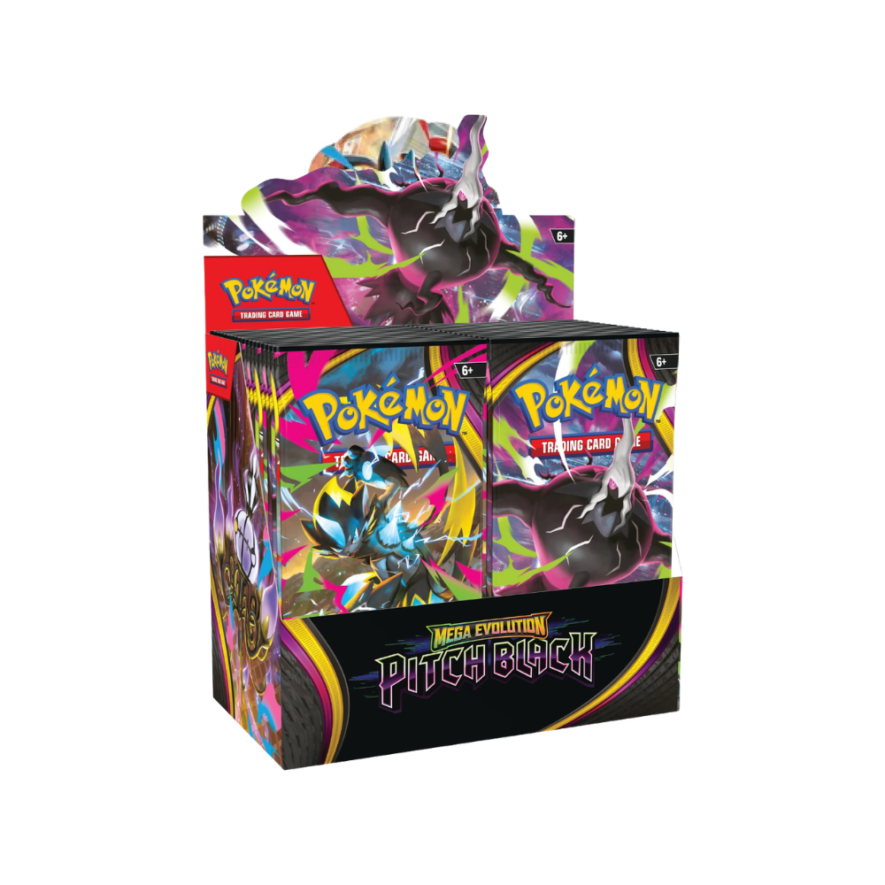 Mega Evolution — Pitch Black Booster Box (Pre-Order)