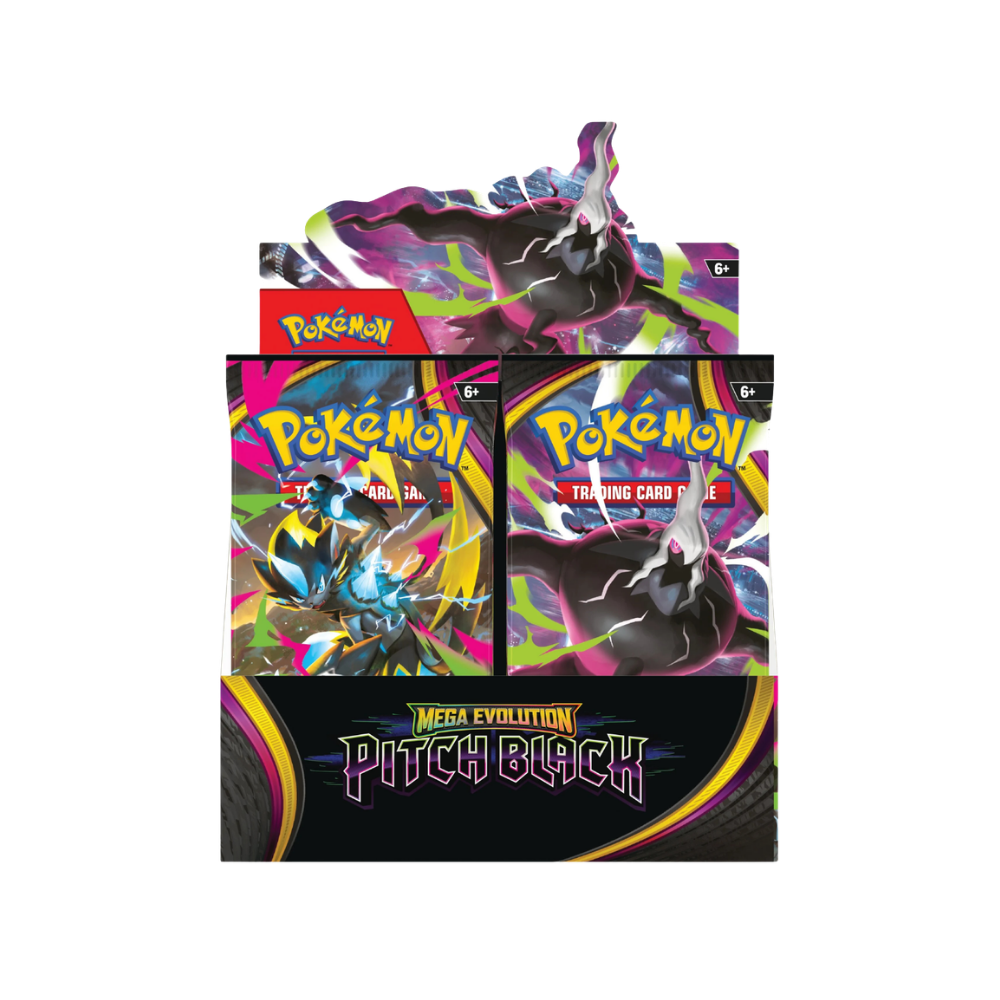Mega Evolution — Pitch Black Booster Box (Pre-Order)