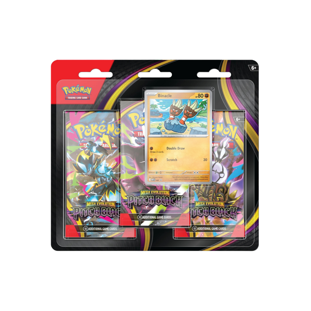 Mega Evolution—Pitch Black 3-Booster Blister (Pre-Order)