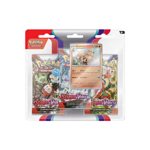 Scarlet & Violet — 3-Packs & Arcanine Promo Card