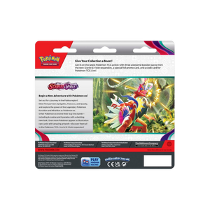 Scarlet & Violet — 3-Packs & Arcanine Promo Card