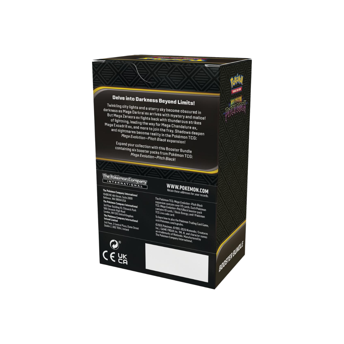 Mega Evolution—Pitch Black Booster Bundle (Pre-Order)