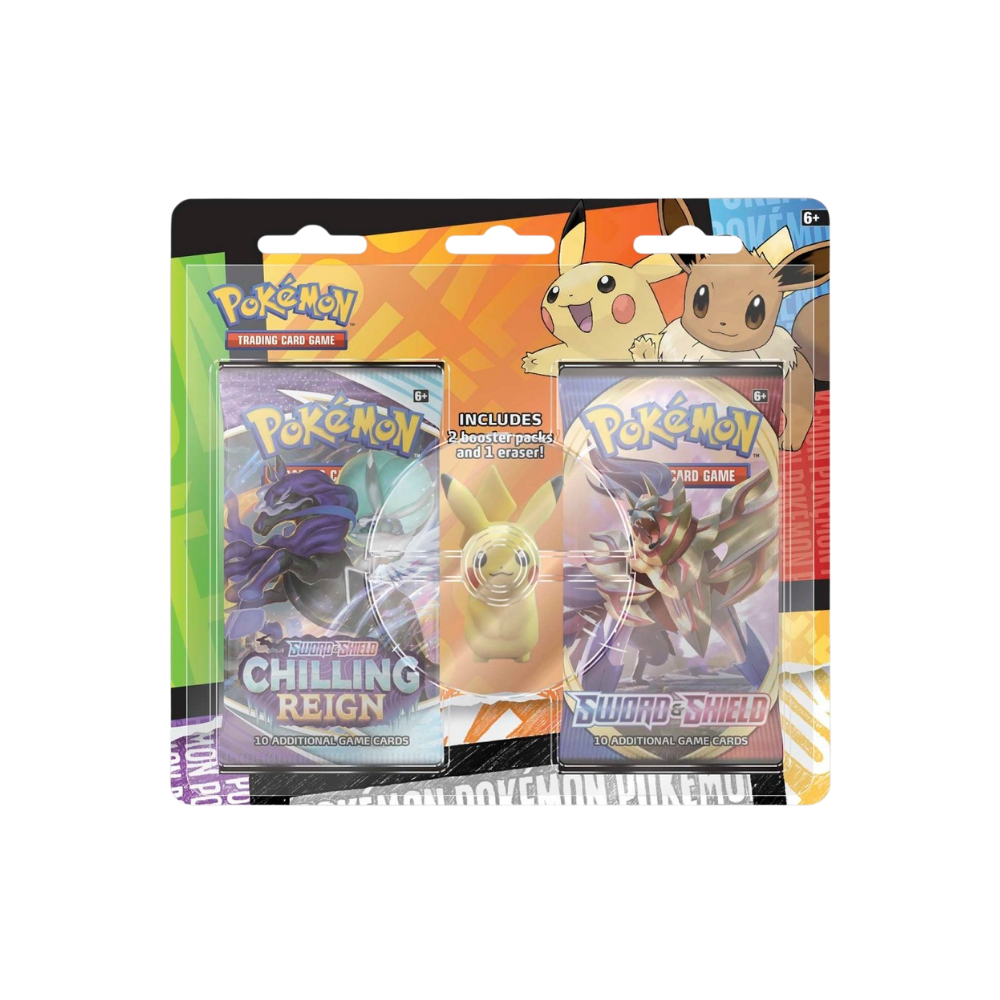 2 Booster Packs & Eraser
