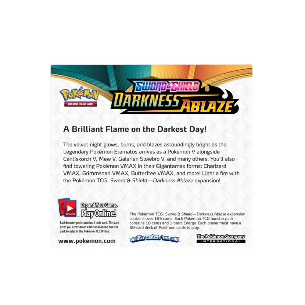 Sword & Shield: Darkness Ablaze — Booster Display Box (36 Packs)
