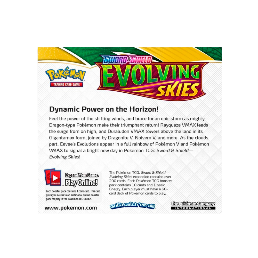 Sword & Shield: Evolving Skies — Booster Display Box (36 Packs)