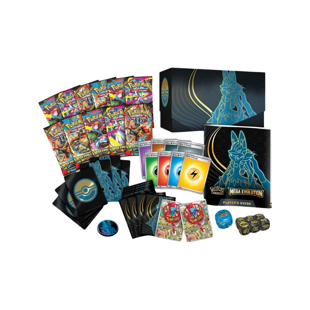 Mega Evolution — Pokémon Center Elite Trainer Box — Mega Lucario