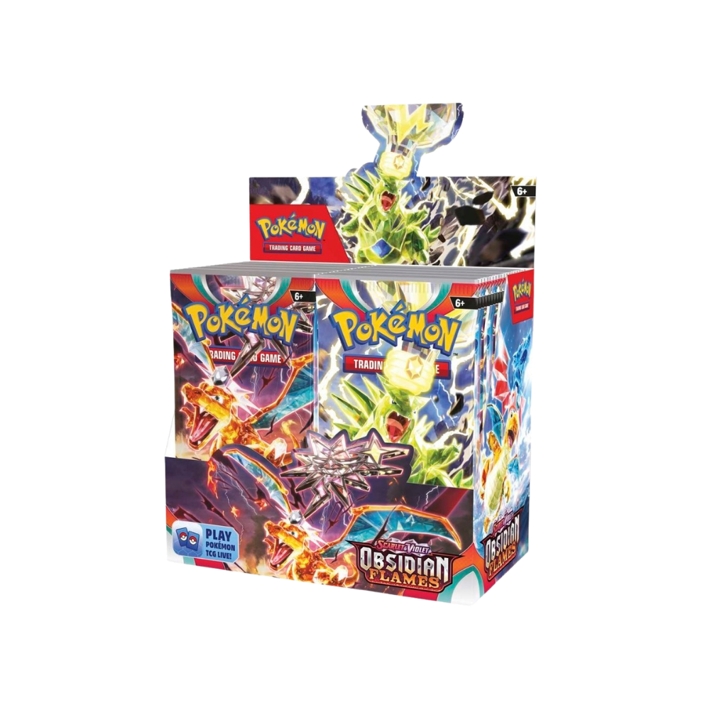 Scarlet & Violet: Obsidian Flames — Booster Display Box (36 Packs)