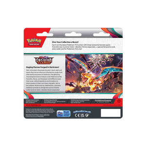 Scarlet & Violet: Obsidian Flames — 3-Packs & Eevee Promo Card