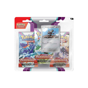 Scarlet & Violet: Paldea Evolved — 3-Pack & Varoom Promo Card