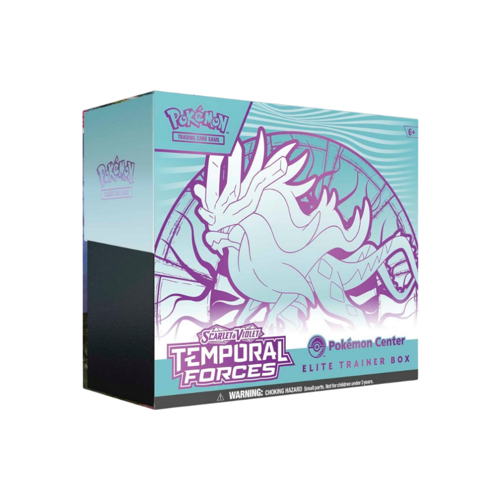 Scarlet & Violet: Temporal Forces — Pokémon Center Elite Trainer Box — Walking Wake