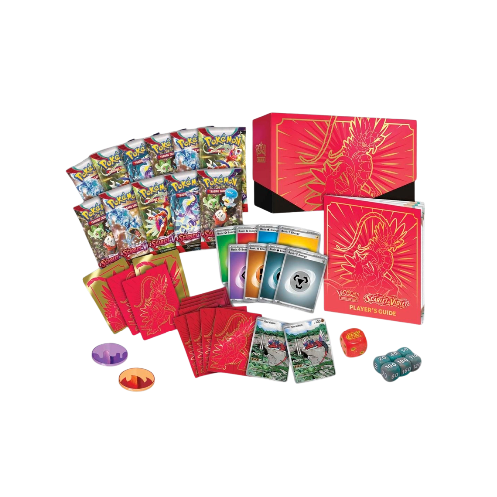 Scarlet & Violet — Pokémon Center Elite Trainer Box — Koraidon
